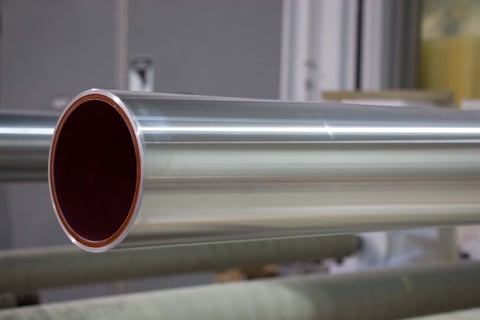 Anilox bases and sleeves for printing.