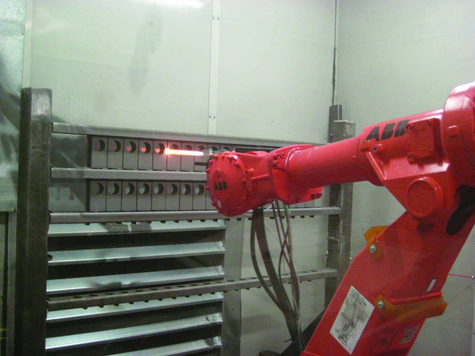 Thermal-spraying-gates