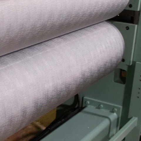 Closeup of Embossing Machine