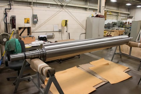 Custom rolls for manufacturing.