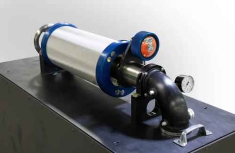 Vacuum tension rolls provide single-sided contact with a web process.